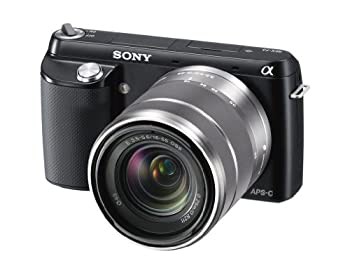 SONY ソニー デジタル一眼カメラ「NEX-F3」レンズキット(ブラック) NEX-F3 (中古品)