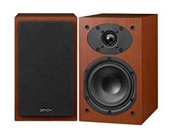 未使用 中古品】Denon スピーカーシステム (2台1組) 木目 SC