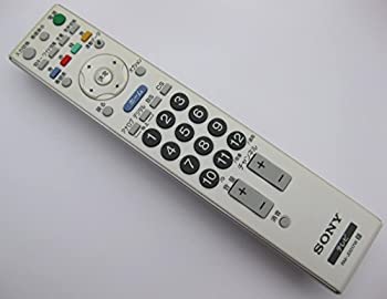 【未使用 中古品】SONY 純正テレビリモコン RM-JD017W(中古品)