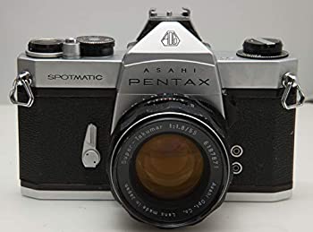【中古品】Pentax SP シルバー M42 55mm F1.8付き(中古品)