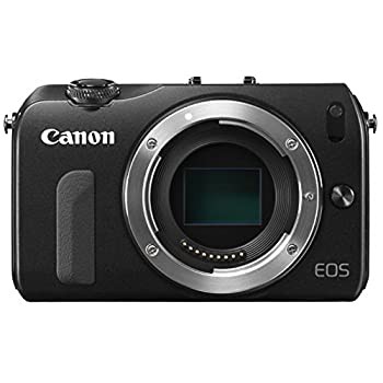 【中古品】Canon ミラーレス一眼カメラ EOS M ボディ ブラック EOSMBK-BODY(中古品)