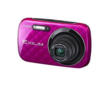 【未使用 中古品】CASIO EXILIM デジタルカメラ 1610万画素 広角26mm ピンク EX-N10VP(中古品)