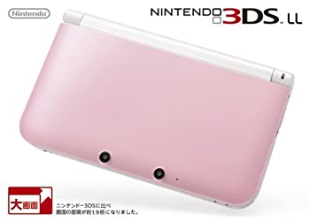 【未使用 中古品】ニンテンドー3DS LL ピンクXホワイト【メーカー生産終了】(中古品)