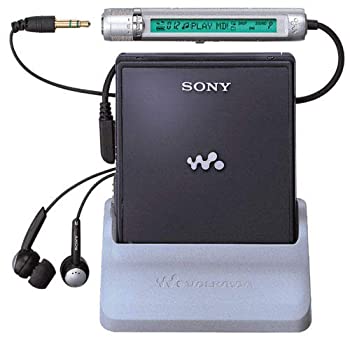 【中古品】SONY MD‐WM 再生専用 MZ-E620 B ブラック(中古品)