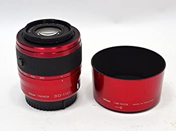 【中古品】Nikon 1 30-110mm f/3.8-5.6 VR Nikkorレンズ（レッド）(中古品)