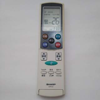 2056380716 CRMC-A733JBEZ エアコンリモコン シャープ SHARP(中古品)
