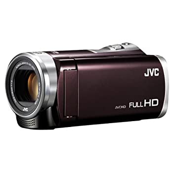 【中古品】JVCKENWOOD JVC ビデオカメラ EVERIO GZ-E345 内蔵メモリー16GB アーバンブ(中古品)