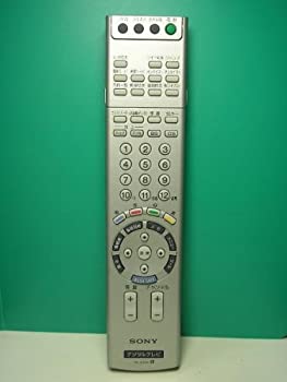 SONY デジタルテレビリモコン RM-JD004(中古品)
