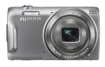 【未使用 中古品】FUJIFILM デジタルカメラ FinePix T500S 光学12倍 シルバー F FX-T500S(中古品)
