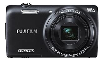 【中古品】FUJIFILM デジタルカメラ FinePix JZ700B 光学8倍 ブラック F FX-JZ700B(中古品)