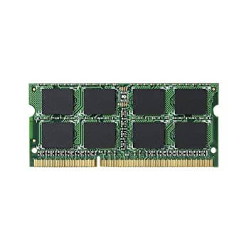 【中古品】ELECOM ノートPC用増設メモリ DDR3-1600 PC3-12800 8GB EV1600-N8G/RO(中古品)