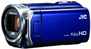 【中古品】JVCKENWOOD JVC ビデオカメラ EVERIO GZ-E565 内蔵メモリー32GB ロイヤルブ(中古品)