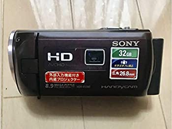 【中古品】SONY デジタルHDビデオカメラレコーダー「HDR-PJ390」(ボルドーブラウン) H(中古品)の通販は