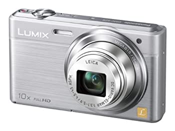 【中古品】パナソニック デジタルカメラ ルミックス SZ9 光学10倍 シルバー DMC-SZ9-S(中古品)