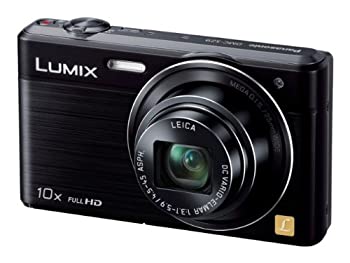 【中古品】パナソニック デジタルカメラ ルミックス SZ9 光学10倍 ブラック DMC-SZ9-K(中古品)