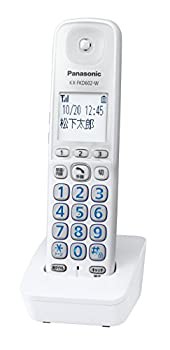 【未使用 中古品】パナソニック 増設子機 ホワイト KX-FKD602-W(中古品)/家電＆カメラ 増設子機・充電台/パナソニック(Panasonic)/