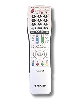 【中古品】シャープ テレビリモコン GA716WJSA(中古品)/家電＆カメラ AV・テレビリモコン/シャープ(SHARP)/