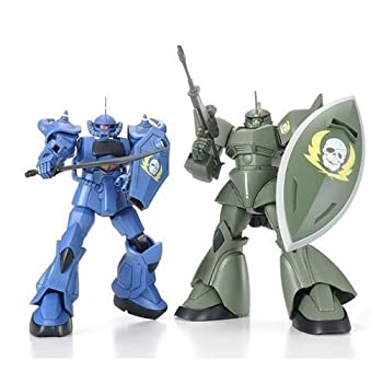 HGUC 1/144 グフ＆ゲルググ（ヴィッシュ・ドナヒュー専用機) （プレミアム (中古品)の通販は 18,676円