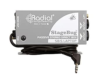 【未使用 中古品】Radial StageBug SB-5 ノートパソコン DI(中古品)