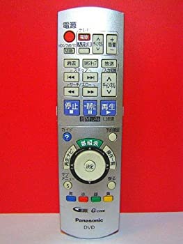 パナソニック DVDリモコン EUR7658YE0(中古品)
