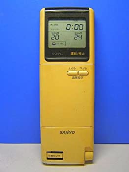 サンヨー エアコンリモコン RCS-220WR(W)(中古品)