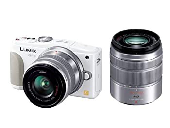 パナソニック ルミックス ミラーレス一眼カメラ ルミックス GF6 ダブルズー(品)
