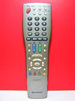 シャープ テレビリモコン GA417WJSA(中古品)の通販は