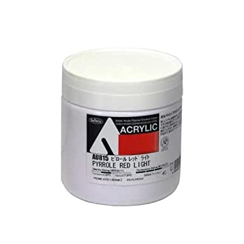 【未使用 中古品】ホルベイン アクリル絵具 アクリリックカラー ピロールレッドライト AU815 (中古品)の通販は