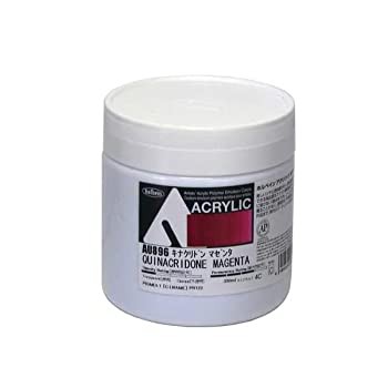 【未使用 中古品】ホルベイン アクリル絵具 アクリリックカラー キナクリドンマゼンタ AU896 (中古品)の通販は 5,697円