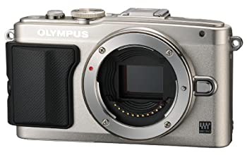 未使用 品】OLYMPUS ミラーレス一眼 PEN Lite E-PL6 ボディ シルバー E