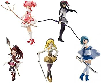 【中古品】魔法少女まどか☆マギカ SQフィギュア 5種セット 鹿目まどか・巴マミ・美樹(中古品)の通販は