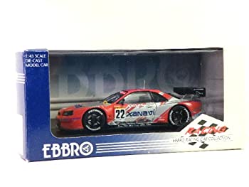 【中古品】エブロ 1/43 ザナヴィニスモGT-R V6 43376 完成品(中古品)の通販は