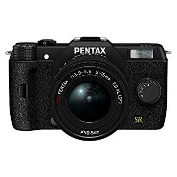 PENTAX Q7 02スタンダードズーム（希少黒）純正革ケース付属 中古美品 PENTAX Q7 02スタンダードズーム（希少黒）純正革ケース付属 中古美品