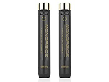 【中古品】Monoprice Small-Diaphragm Condenser Microphones (Pair)(中古品)