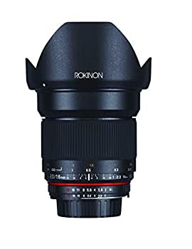 【未使用 中古品】Rokinon 16M-P 16mm f/2.0 非球面広角レンズ Pentax KAFカメラ用 ブラック(中古品)