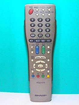 シャープ テレビリモコン GA464WJSA(中古品)