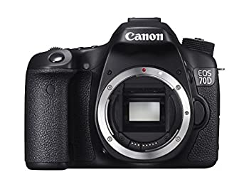 【中古品】Canon デジタル一眼レフカメラ EOS70D ボディ ブラック EOS70D(中古品)
