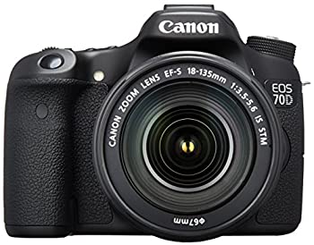 【中古品】Canon デジタル一眼レフカメラ EOS70D レンズキット EF-S18-135mm F3.5-5.6(中古品)