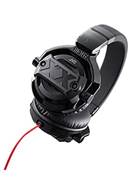 【中古品】JVC HA-XM30X XXシリーズ 密閉型ヘッドホン DJユースモデル ブラック&レッ (中古品)