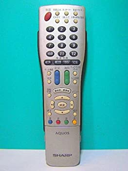 シャープ テレビリモコン GA465WJSA(中古品)
