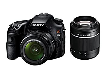 SONY ミラーレス一眼 α65 ダブルズームレンズキット DT 18-55mm F3.5