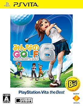 【PS Vita】みんなのGOLF 6 PlayStation Vita the Best(中古品)