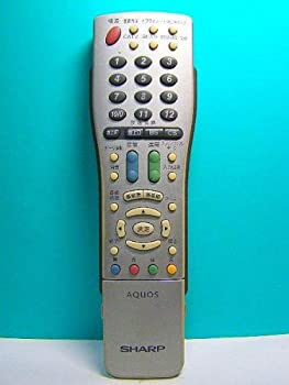 シャープ テレビリモコン GA366WJSA(中古品)