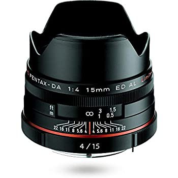 HD PENTAX-DA 15mmF4ED AL Limited ブラック 超広角単焦点レンズ HD PENTAX-DA 15mmF4ED AL Limited ブラック 超広角単焦点レンズ