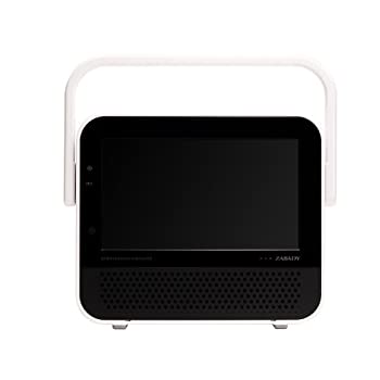 【中古品】TWINBIRD ZABADY ポータブルDVDプレーヤー ブラック VD-J729B(中古品)