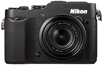 【中古品】Nikon デジタルカメラ COOLPIX P7800 大口径レンズ バリアングル液晶 ブラ (中古品)