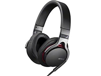 SONY 密閉型ヘッドホン ハイレゾ音源対応 リモコン・マイク付 ブラック MDR(中古品)