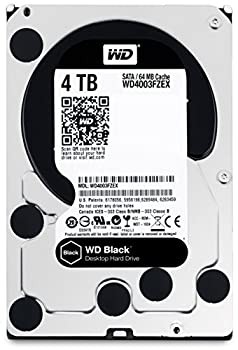 未使用 中古品】WD HDD 内蔵ハードディスク 3.5インチ 4TB WD Black WD4003FZEX SATA3.0