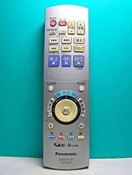 パナソニック DVDリモコン EUR7655Y20(中古品)