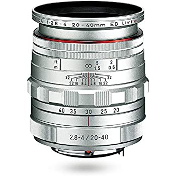 【未使用 中古品】HD PENTAX-DA 20-40mmF2.8-4ED Limited DC WR シルバー 標準ズームレンズ  (中古品)の通販は